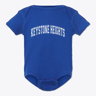 Keystone Heights Florida Varsity Baby Onesie