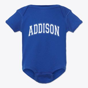Addison Vermont Varsity Baby Onesie