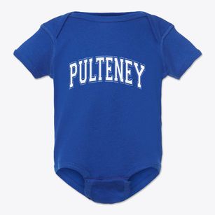 Pulteney New York Varsity Baby Onesie