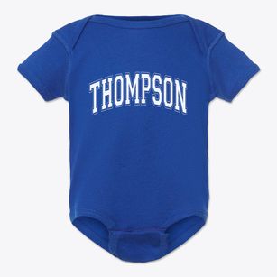 Thompson North Dakota Varsity Baby Onesie