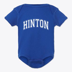 Hinton Iowa Varsity Baby Onesie