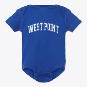 West Point Iowa Varsity Baby Onesie