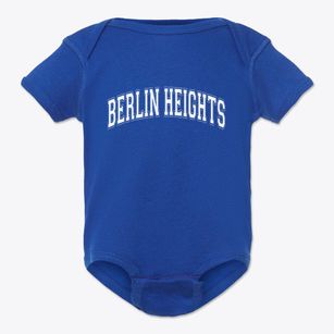 Berlin Heights Ohio Varsity Baby Onesie