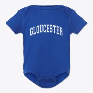 Gloucester North Carolina Varsity Baby Onesie