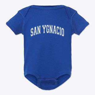 San Ygnacio Texas Varsity Baby Onesie