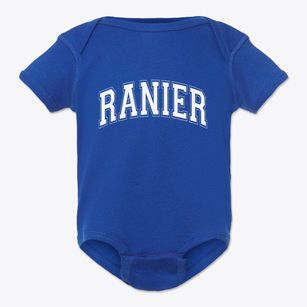 Ranier Minnesota Varsity Baby Onesie