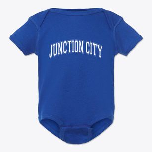 Junction City Illinois Varsity Baby Onesie