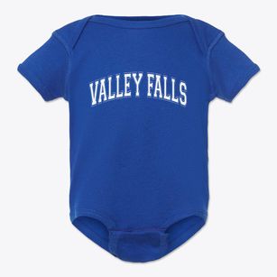 Valley Falls New York Varsity Baby Onesie
