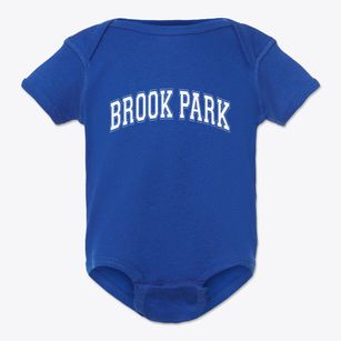 Brook Park Ohio Varsity Baby Onesie
