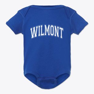 Wilmont Minnesota Varsity Baby Onesie