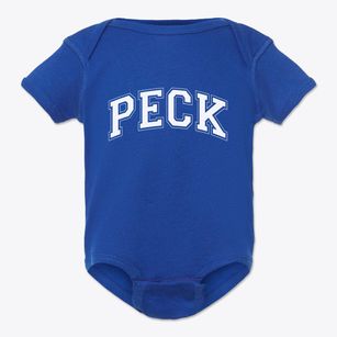 Peck Idaho Varsity Baby Onesie