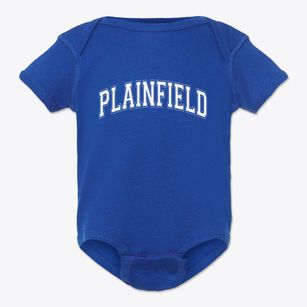 Plainfield Connecticut Varsity Baby Onesie