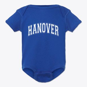 Hanover Massachusetts Varsity Baby Onesie