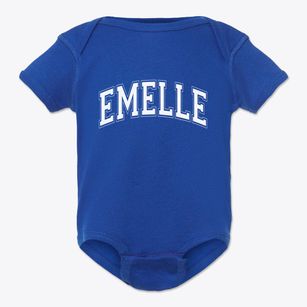 Emelle Alabama Varsity Baby Onesie