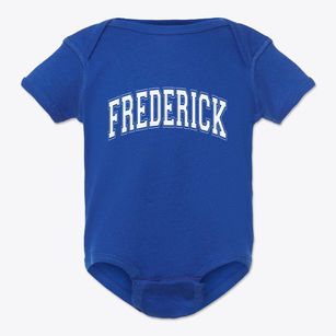 Frederick Kansas Varsity Baby Onesie