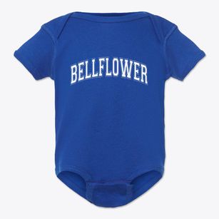 Bellflower California Varsity Baby Onesie