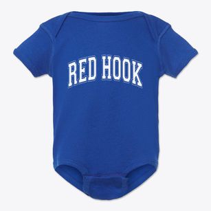 Red Hook New York Varsity Baby Onesie