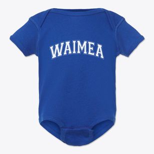 Waimea Hawaii Varsity Baby Onesie