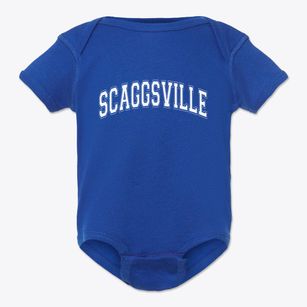 Scaggsville Maryland Varsity Baby Onesie