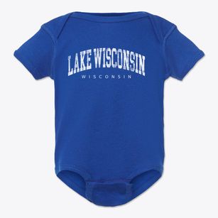 Lake Wisconsin Wisconsin Urban Vibe Baby Onesie