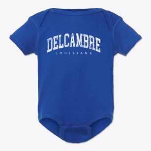 Delcambre Louisiana Urban Vibe Baby Onesie