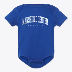 Mansfield Center Connecticut Urban Vibe Baby Onesie