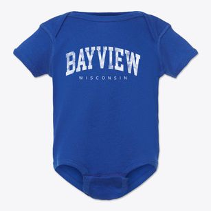 Bayview Wisconsin Urban Vibe Baby Onesie