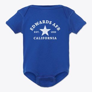 Edwards Afb California Star Baby Onesie