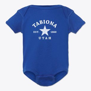 Tabiona Utah Star Baby Onesie