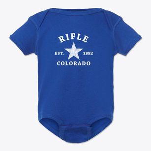 Rifle Colorado Star Baby Onesie