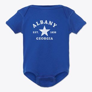 Albany Georgia Star Baby Onesie