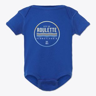 Roulette Pennsylvania Color Fade Baby Onesie