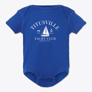 Titusville Pennsylvania Yacht Club Baby Onesie