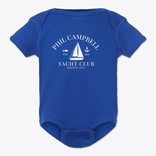 Phil Campbell Alabama Yacht Club Baby Onesie