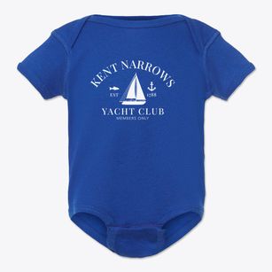 Kent Narrows Maryland Yacht Club Baby Onesie