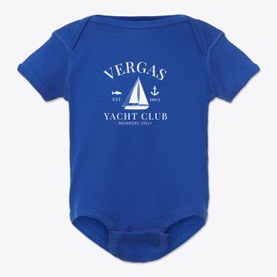 Vergas Minnesota Yacht Club Baby Onesie