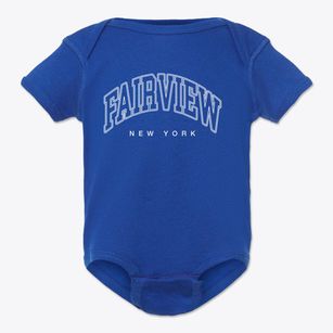 Fairview New York Inline Baby Onesie