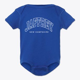 Jaffrey New Hampshire Inline Baby Onesie