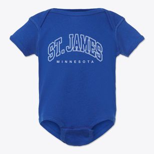 St. James Minnesota Inline Baby Onesie