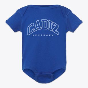 Cadiz Kentucky Inline Baby Onesie