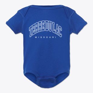 Terre Du Lac Missouri Inline Baby Onesie