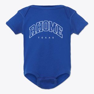 Rhome Texas Inline Baby Onesie