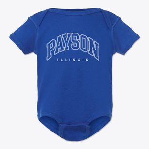 Payson Illinois Inline Baby Onesie