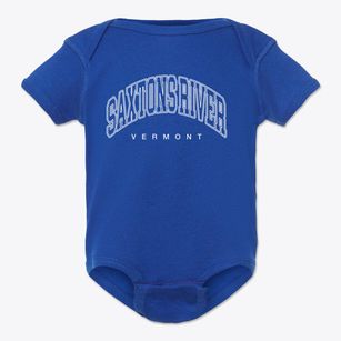 Saxtons River Vermont Inline Baby Onesie