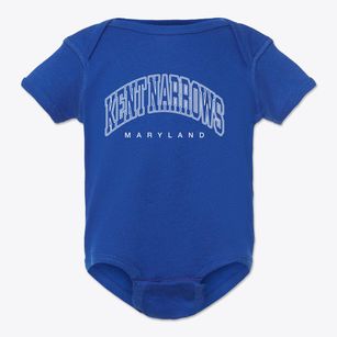 Kent Narrows Maryland Inline Baby Onesie