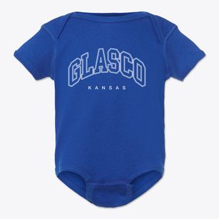 Glasco Kansas Inline Baby Onesie