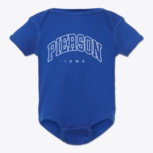 Pierson Iowa Inline Baby Onesie