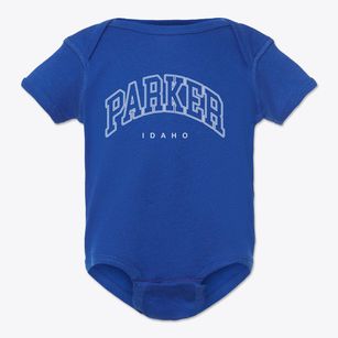 Parker Idaho Inline Baby Onesie