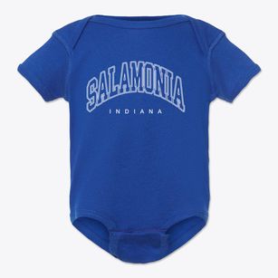 Salamonia Indiana Inline Baby Onesie