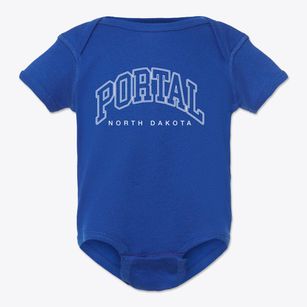 Portal North Dakota Inline Baby Onesie